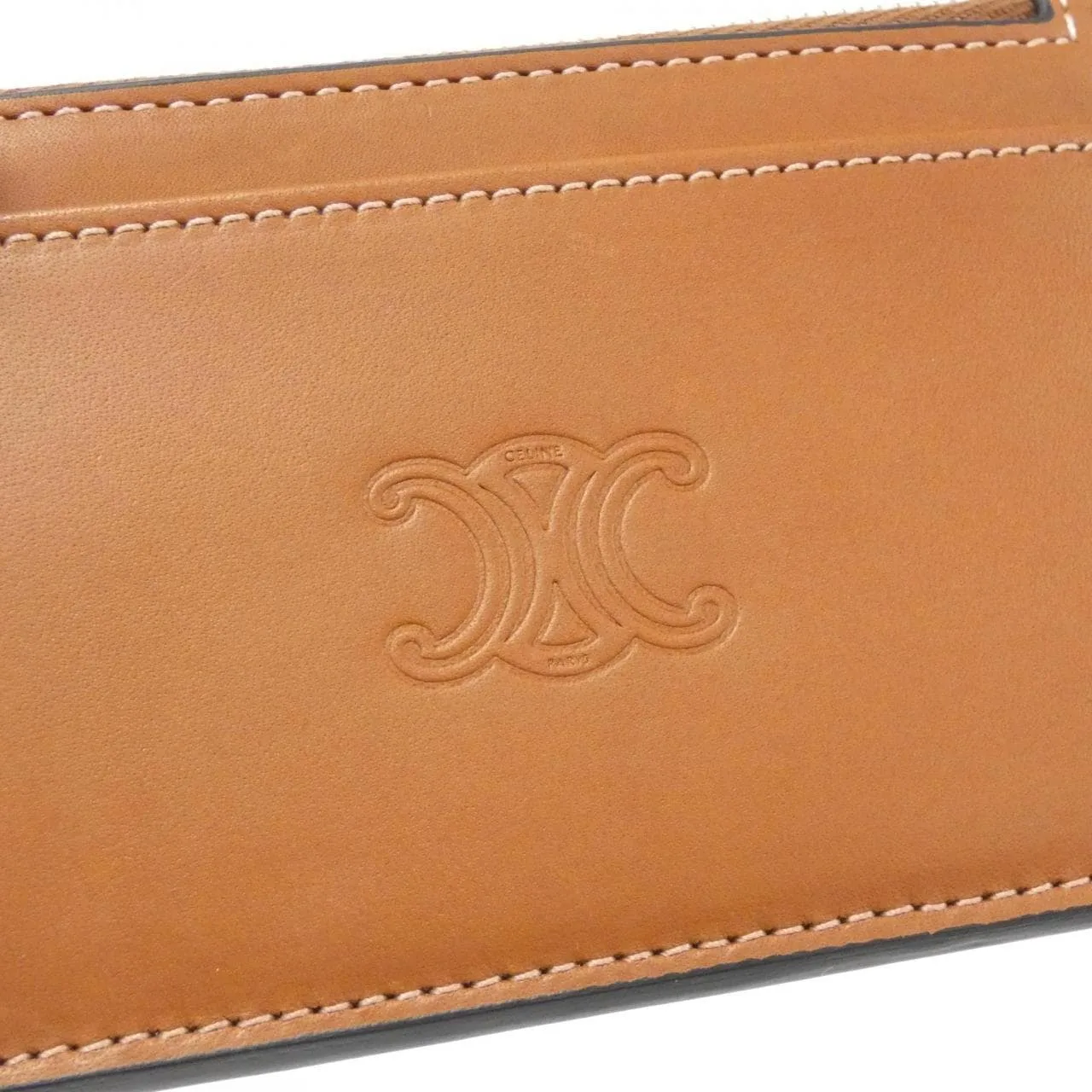 CELINE 10F993FQ5 Coin Case 黑色 新品 - 縮圖 3