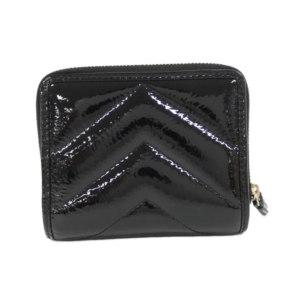 GUCCI 795520 AADQB Wallet Patent Leather 黑色 漆皮 新品 - 縮圖 2