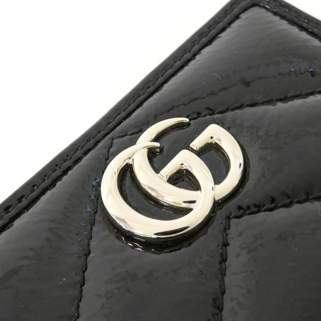 GUCCI 795520 AADQB Wallet Patent Leather 3