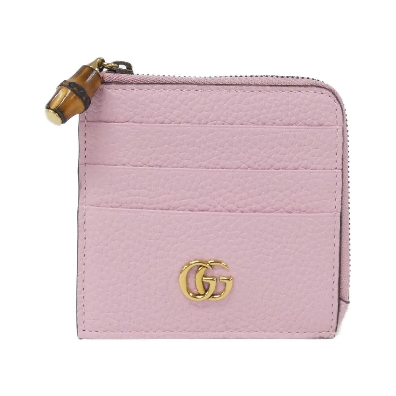 GUCCI 739497 AABXM Coin Case Leather Black