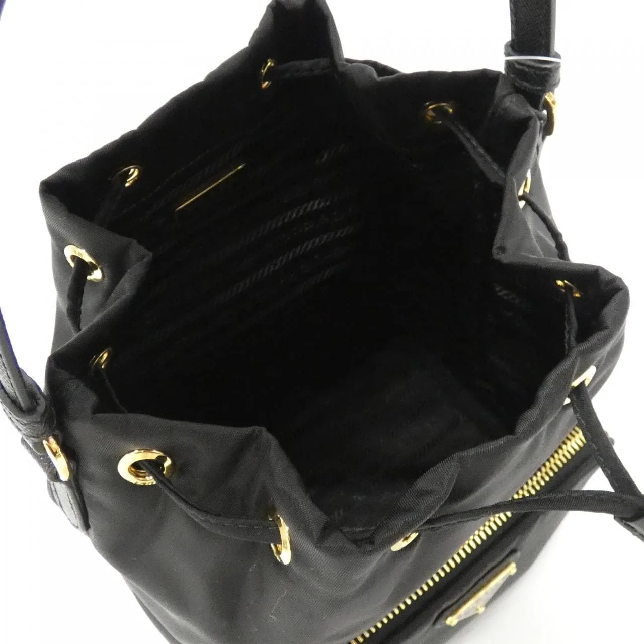 PRADA 1BH038 Handbag 黑色 新品 - 縮圖 6