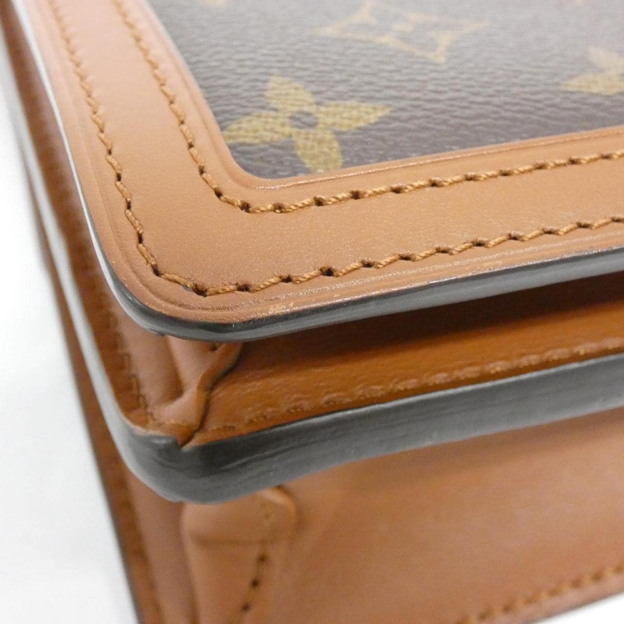 LOUIS VUITTON Dauphine M44391 Shoulder Bag Monogram Black Monogram Rank A - Thumbnail 3