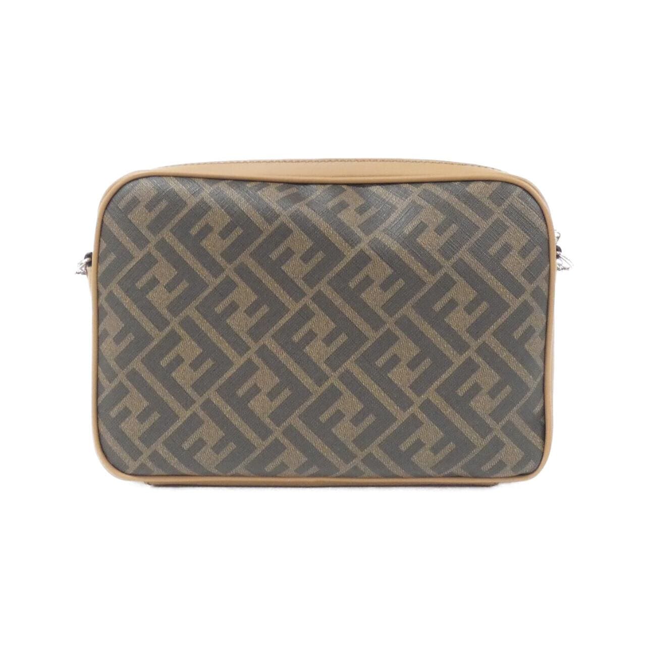 FENDI Baguette 7VA607 ALKA Shoulder Canvas Black Canvas - Thumbnail 2