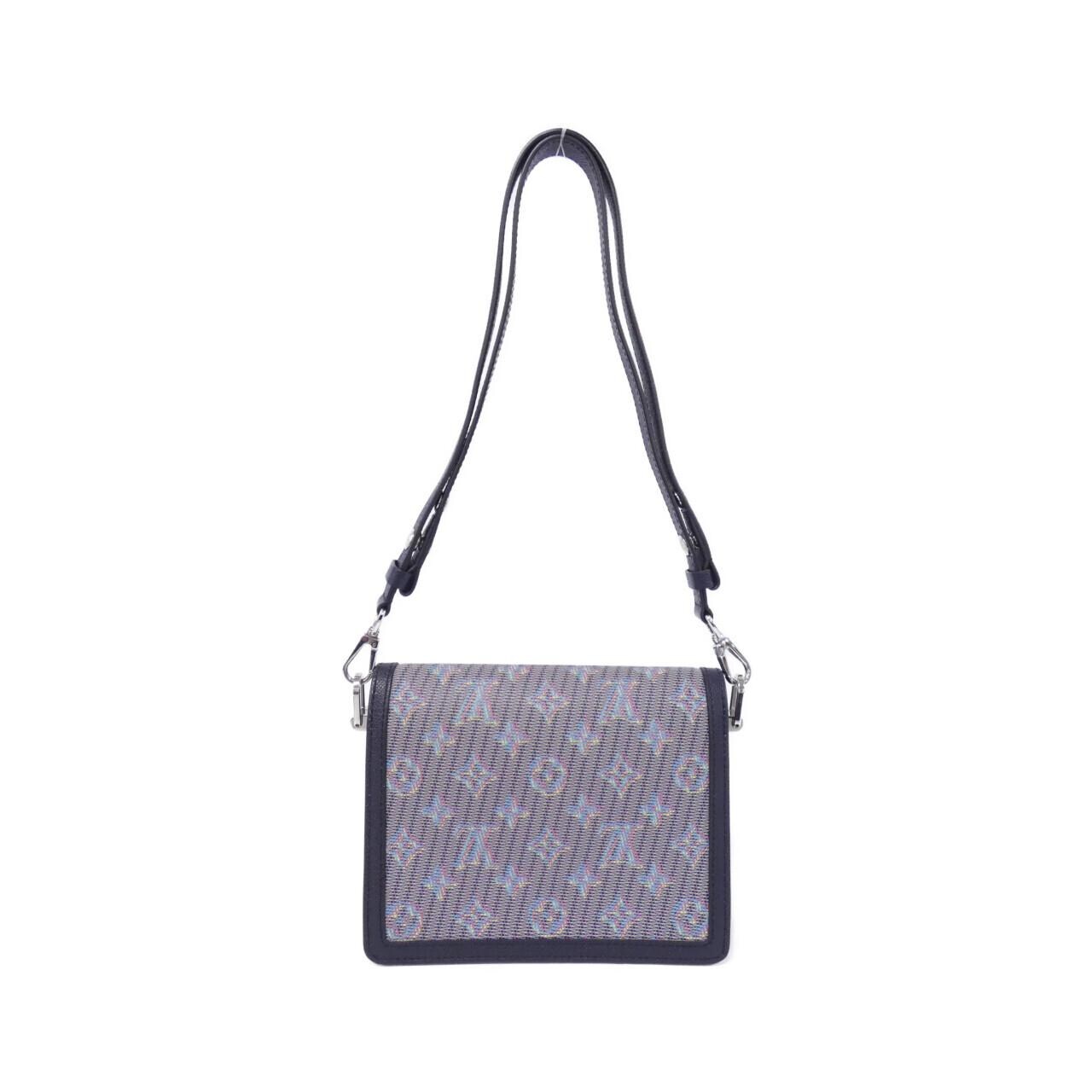 LOUIS VUITTON Dauphine M55454 Shoulder Bag 藍色 中古品A - 縮圖 2