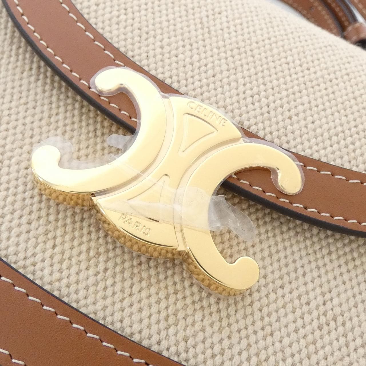 CELINE 10K502FA3 Bag Canvas 黑色 帆布 新品 - 縮圖 4