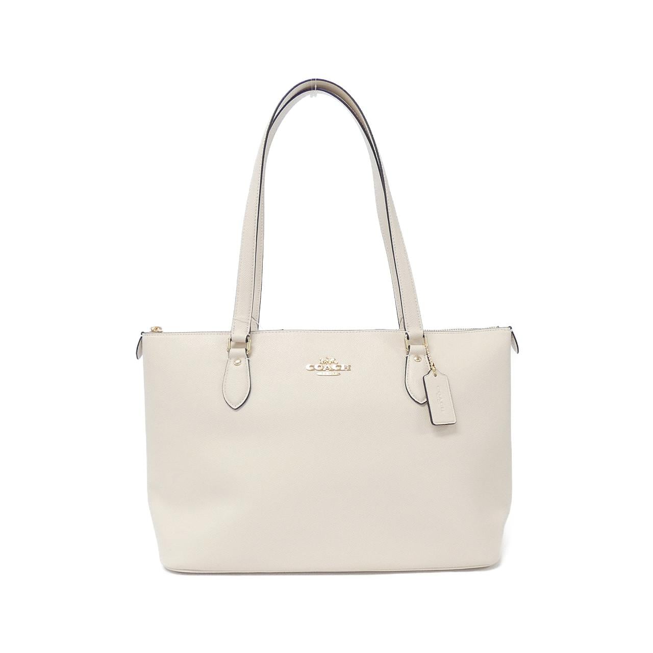 COACH CV402 Bag Leather Black