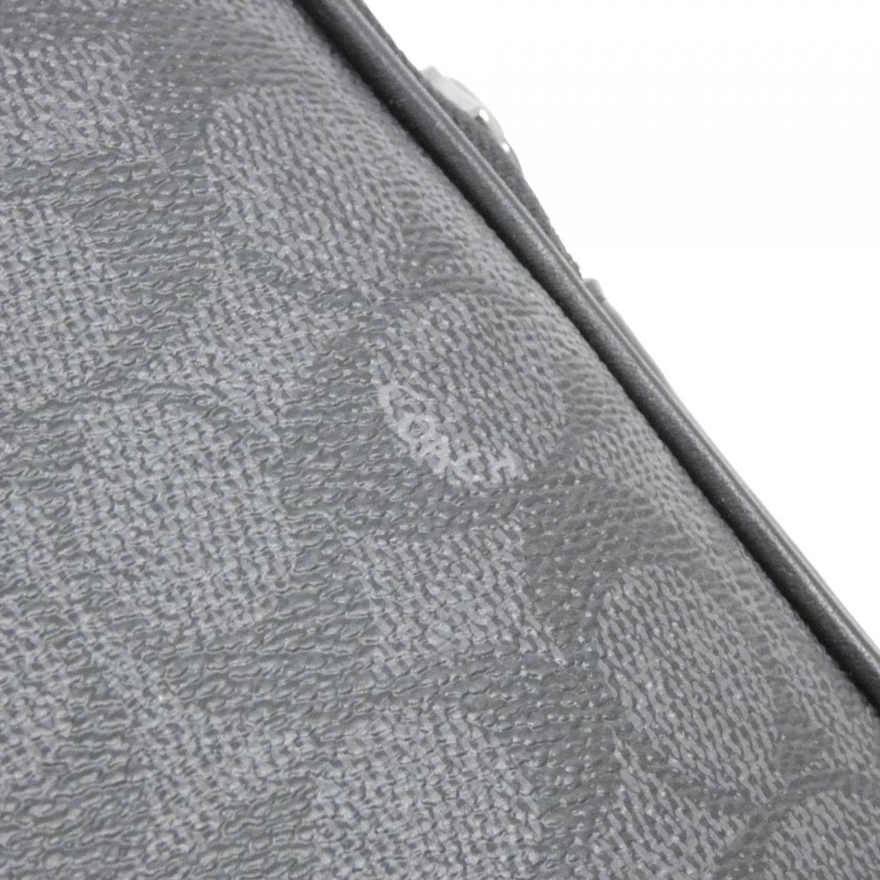 COACH CW364 Shoulder Bag Canvas 黑色 帆布 新品 - 縮圖 4