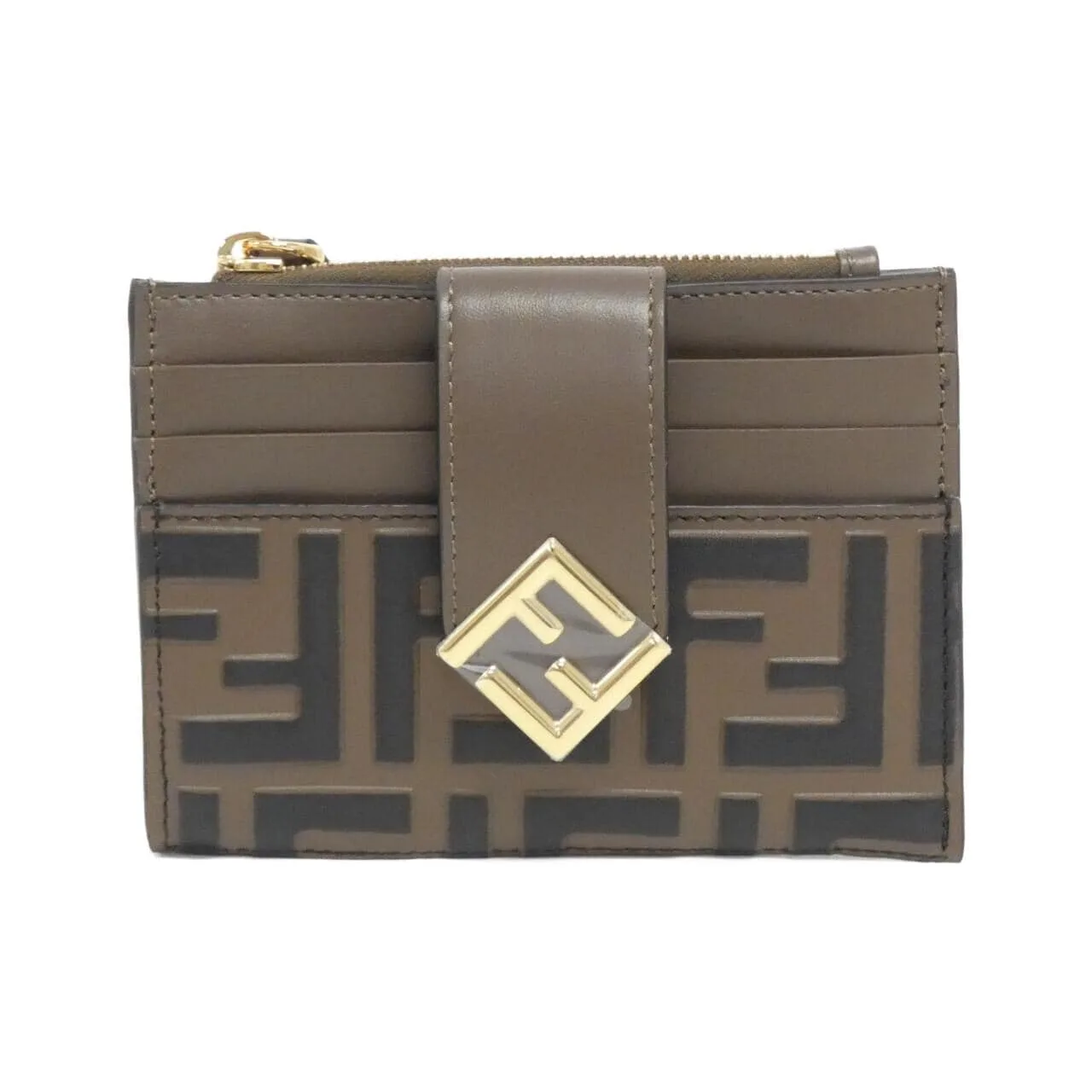 FENDI 8M0507 ADYM Coin Case Black