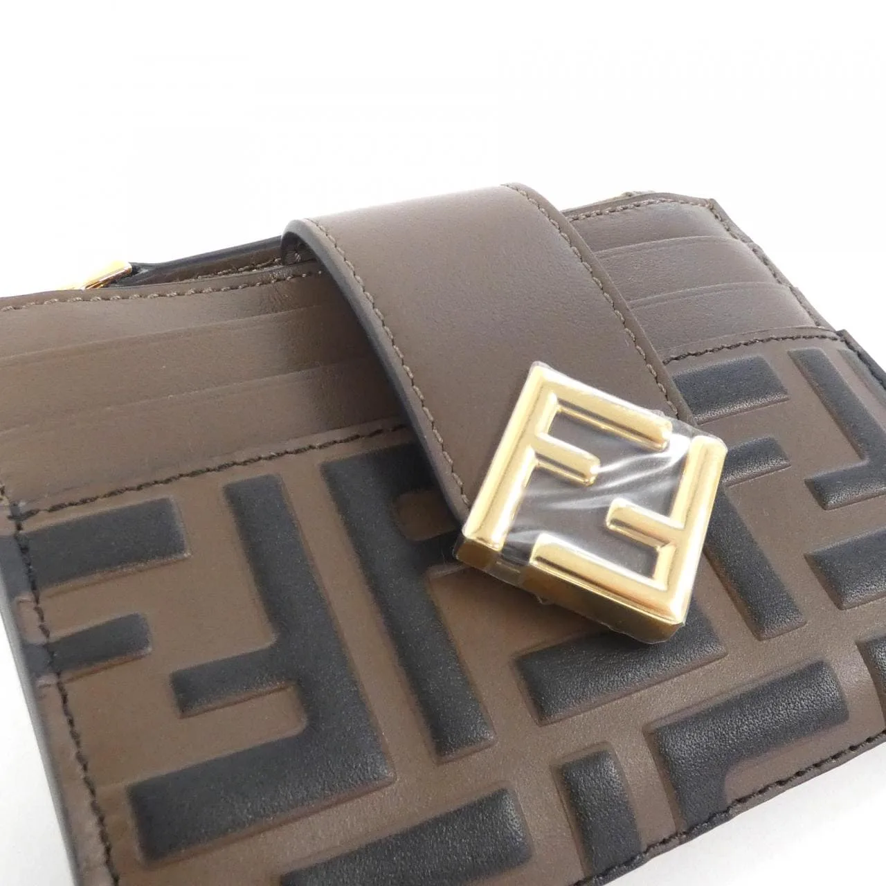 FENDI 8M0507 ADYM Coin Case Black New - Thumbnail 3