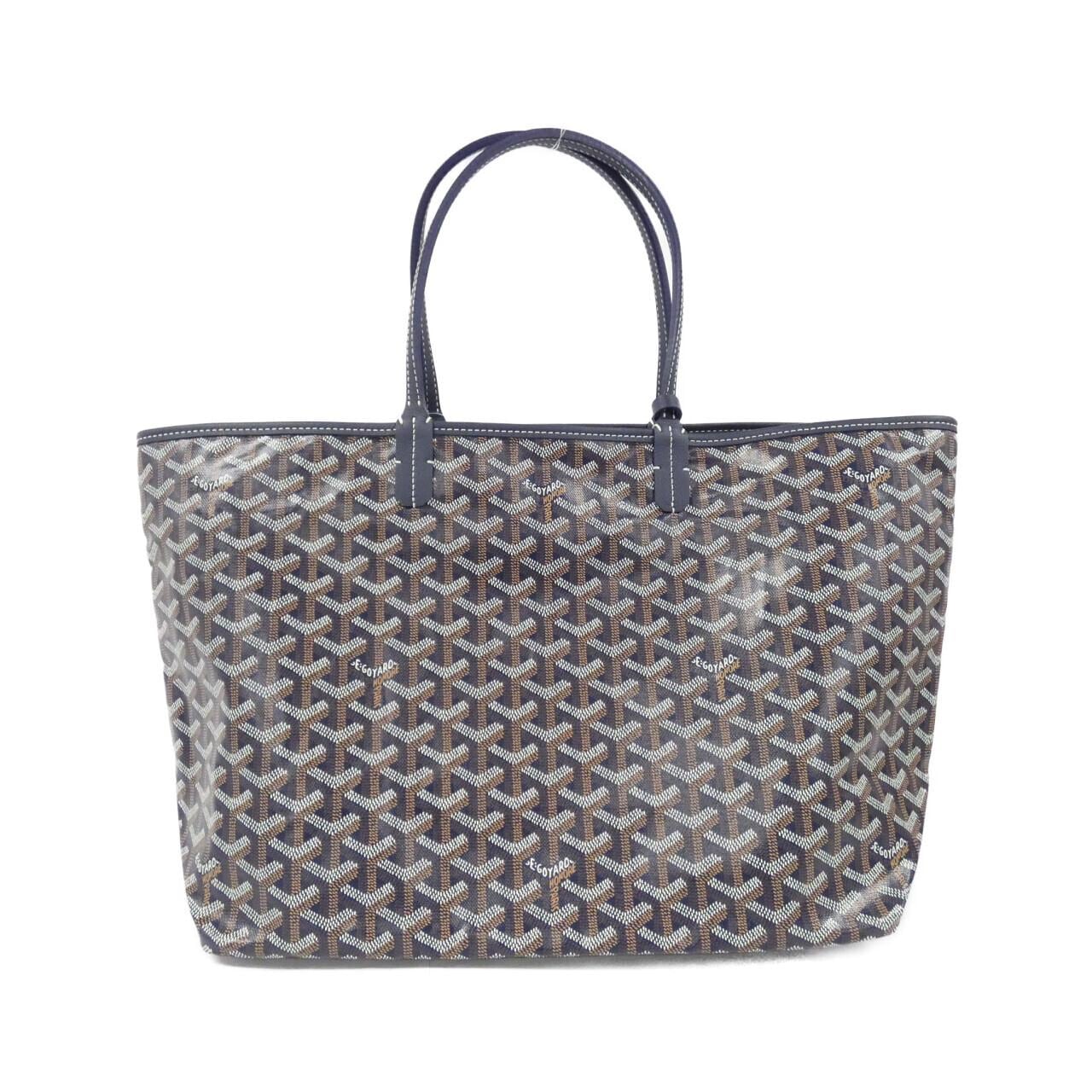 GOYARD Saint Louis AMA LOUIS PM Bag Canvas Navy