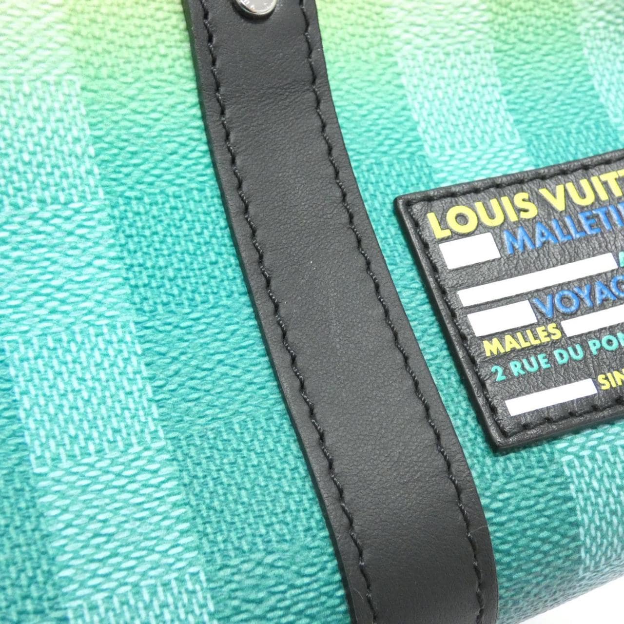 LOUIS VUITTON Keepall M59949 Boston Bag Damier Black Damier - Thumbnail 4