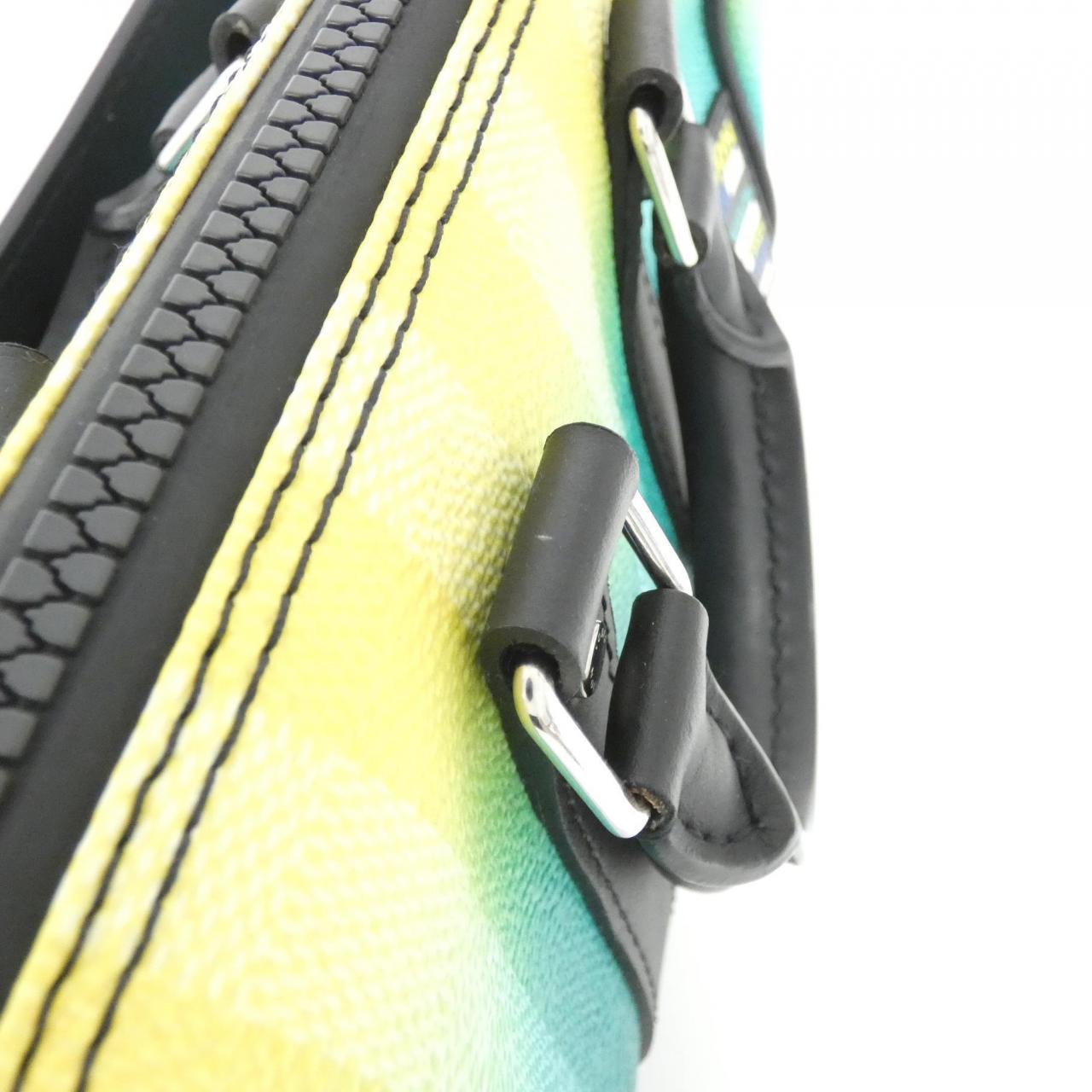 LOUIS VUITTON Keepall M59949 Boston Bag Damier Black Damier - Thumbnail 5