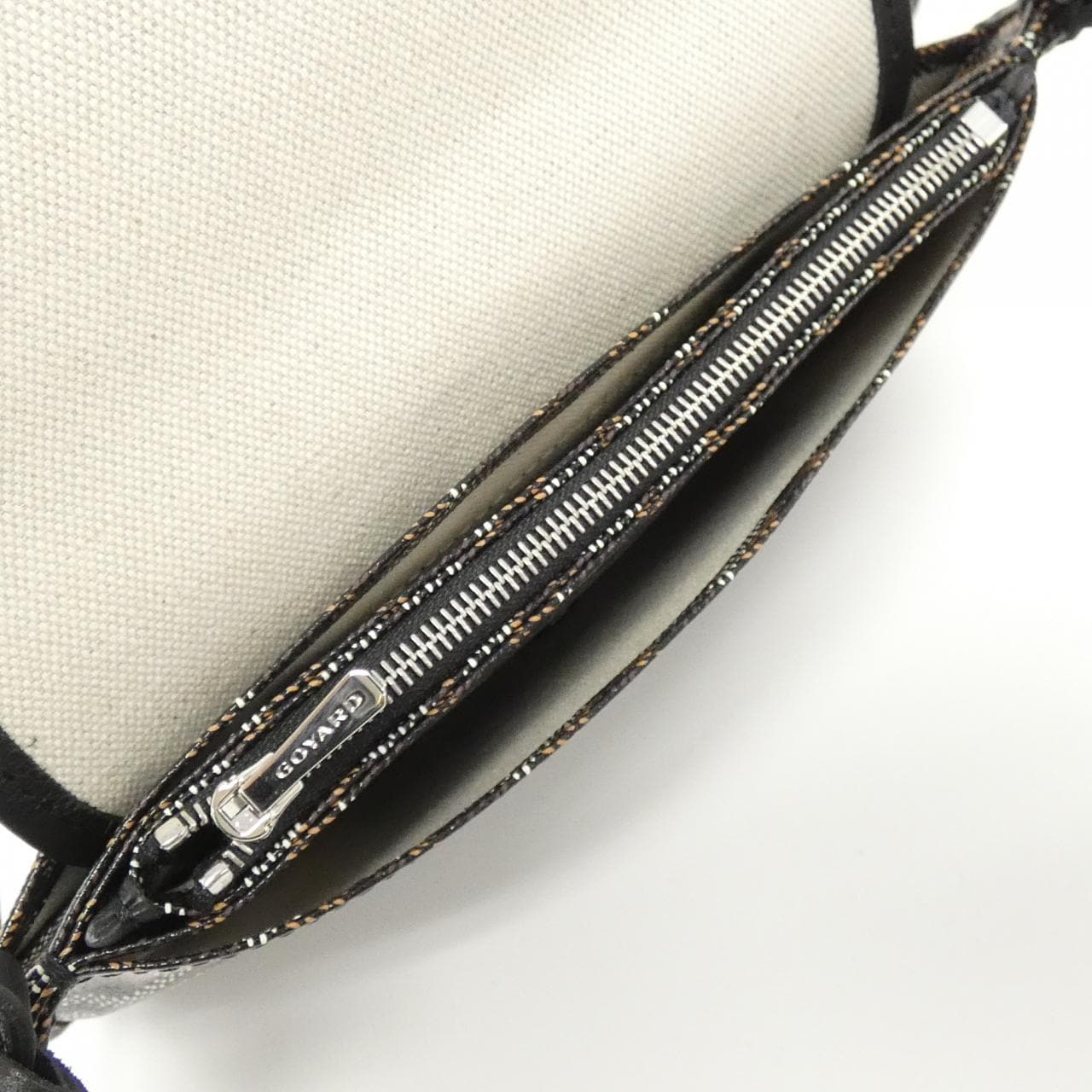 GOYARD Shoulder Bag Canvas Black Canvas - Thumbnail 5