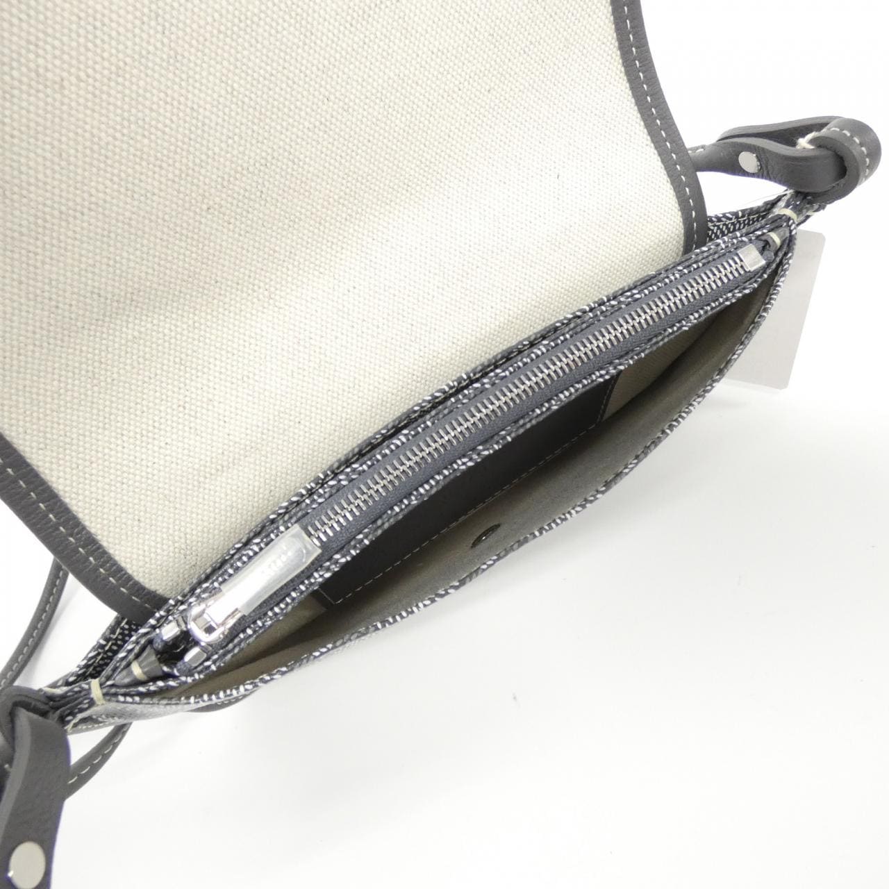 GOYARD Shoulder Bag Canvas Black Canvas - Thumbnail 5