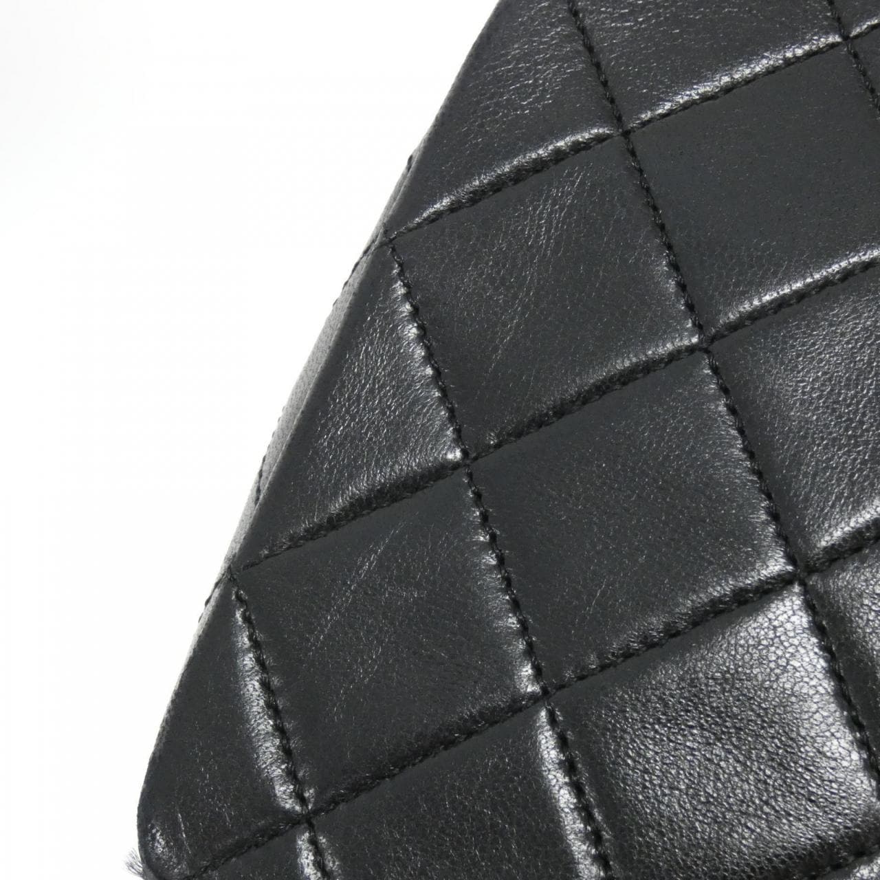 CHANEL Matelasse 2500 Shoulder Bag Lambskin Black Lambskin - Thumbnail 5