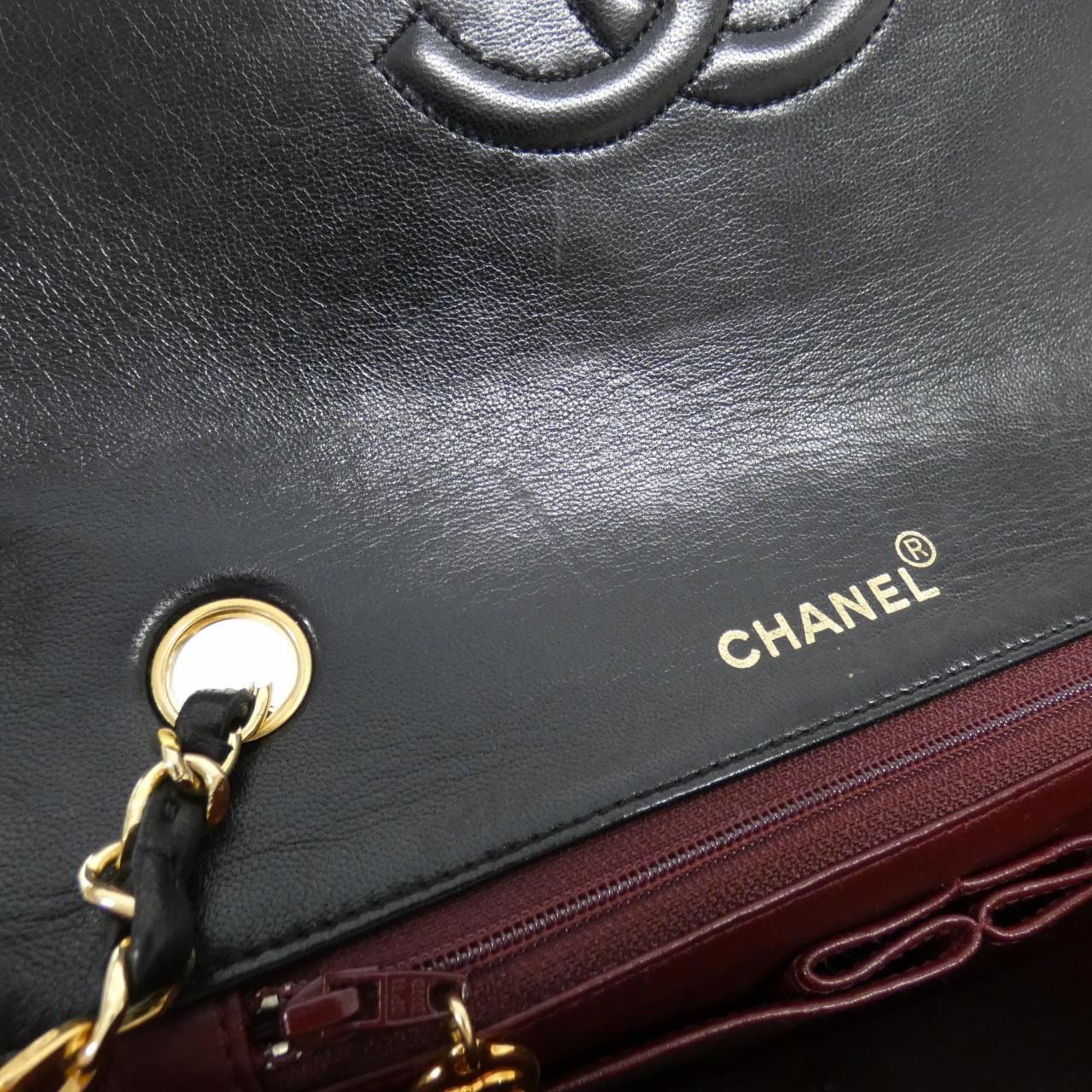 CHANEL Matelasse 2500 Shoulder Bag Lambskin Black Lambskin - Thumbnail 10