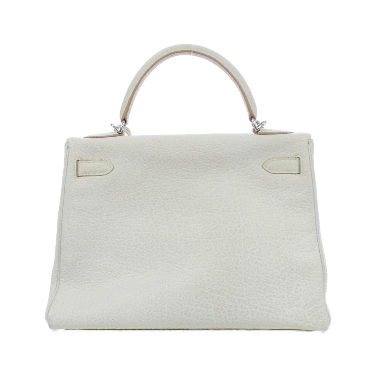 HERMES HERMÈS Kelly Bag 白色 中古品A - 縮圖 2