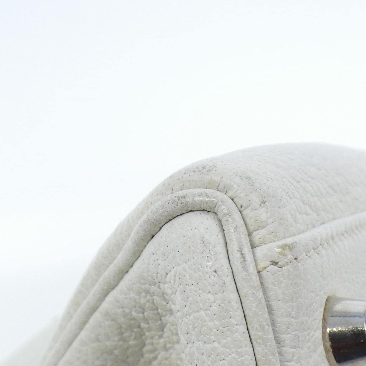 HERMES HERMÈS Kelly Bag 白色 中古品A - 縮圖 3