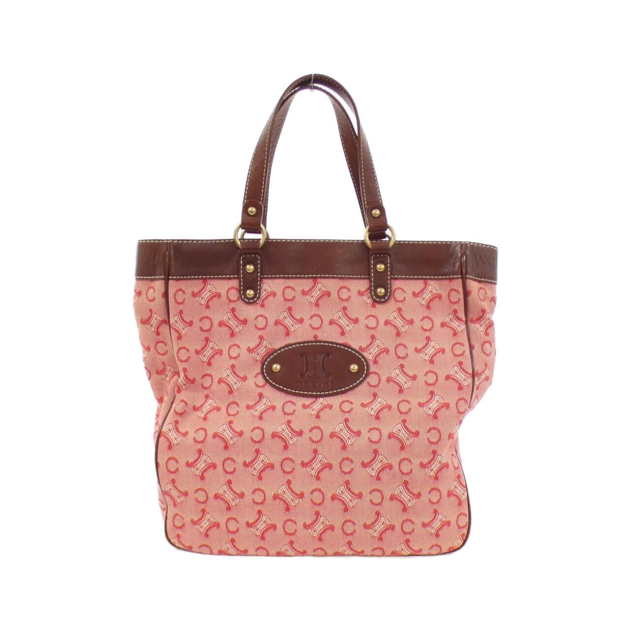 CELINE Bag Canvas Red