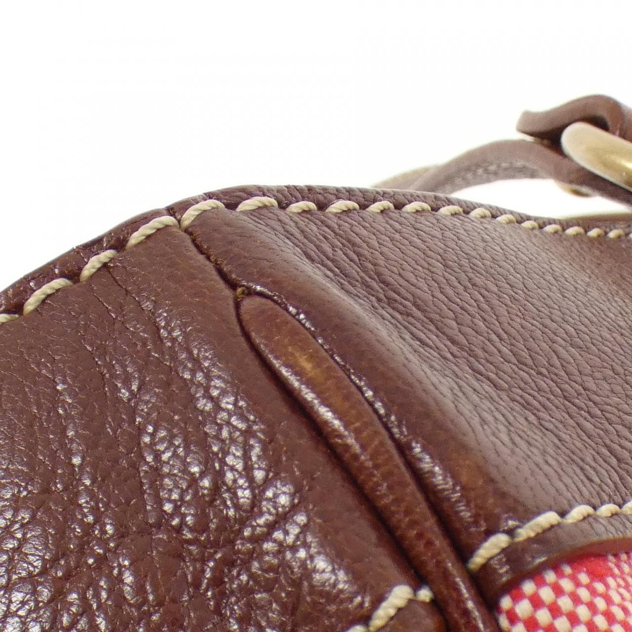 CELINE Bag Canvas 紅色 帆布 - 縮圖 4