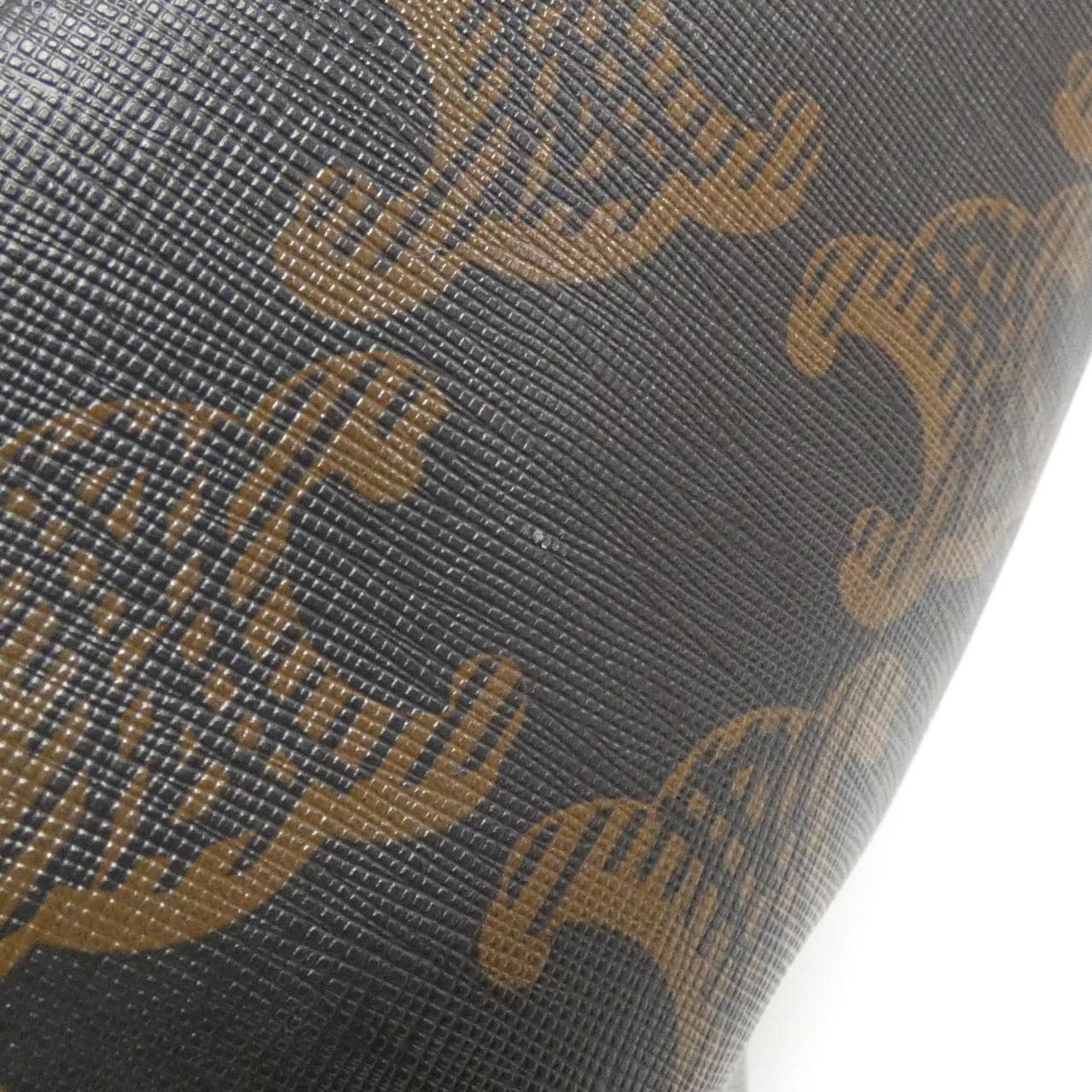 CELINE 196952EIP Shoulder Bag Canvas 黑色 帆布 中古品A - 縮圖 4