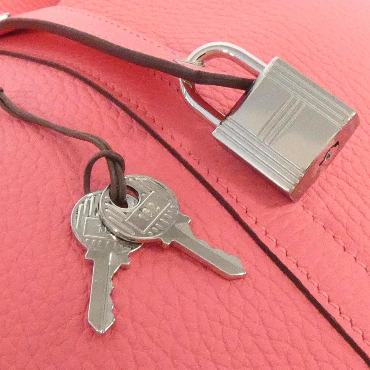 HERMES HERMÈS Picotin 056289CK Bag Clemence Black Clemence Leather - Thumbnail 3