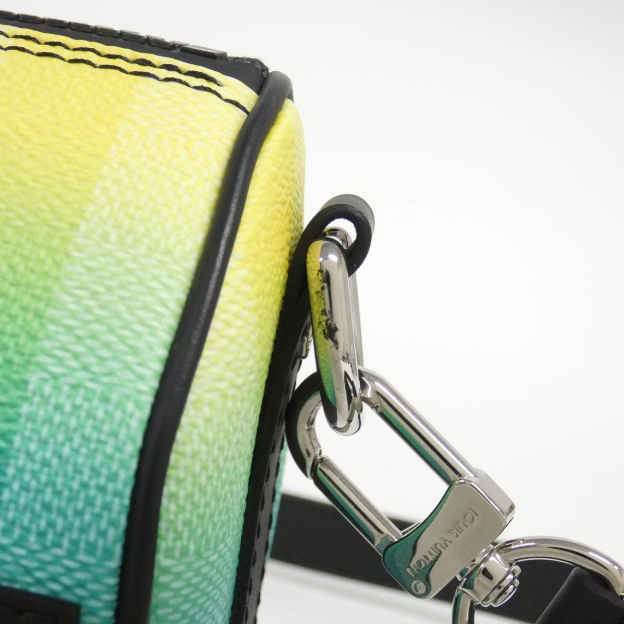 LOUIS VUITTON Keepall M59949 Boston Bag Damier 黑色 Damier - 縮圖 7