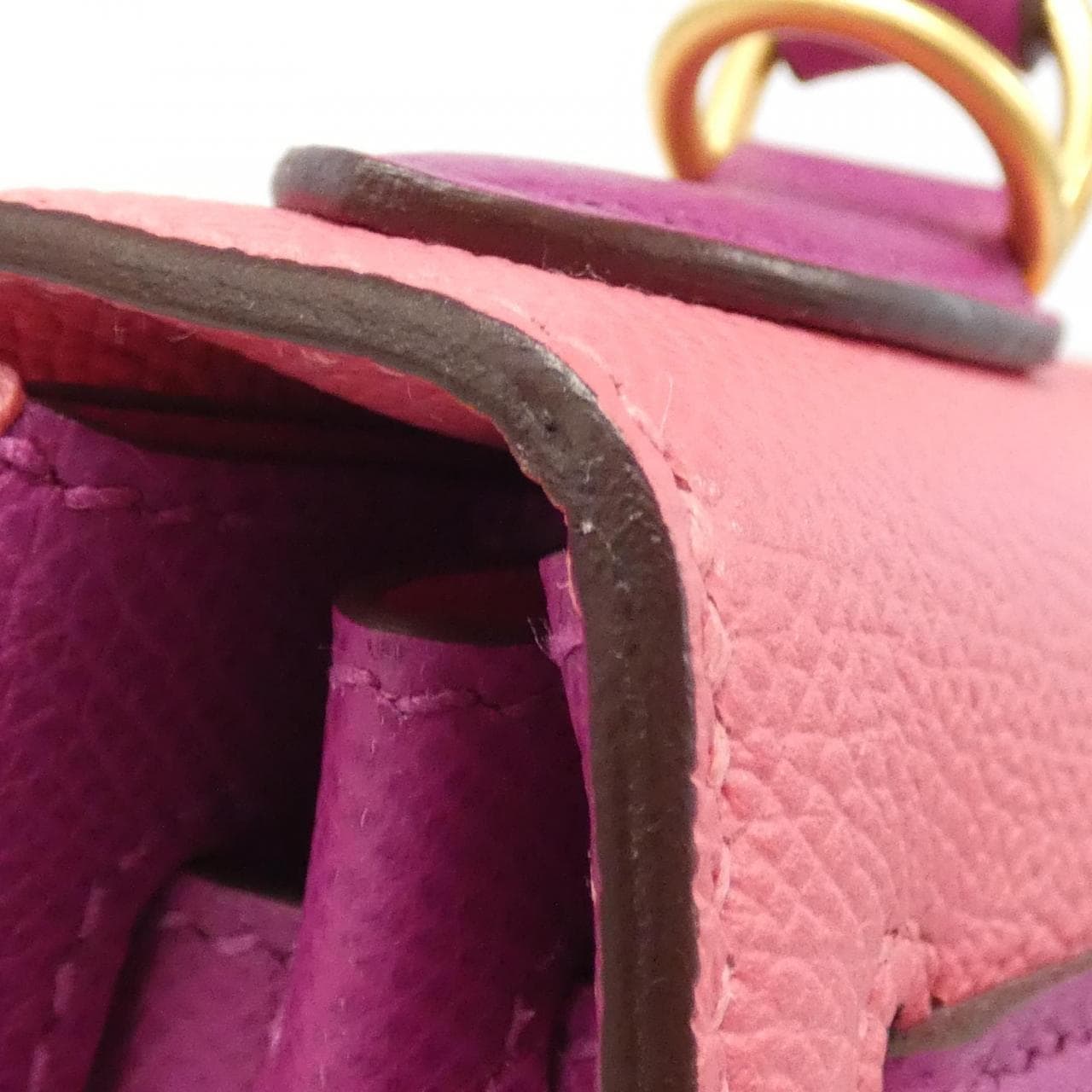 HERMES HERMÈS Kelly Bag Epsom Purple Epsom Leather - Thumbnail 5