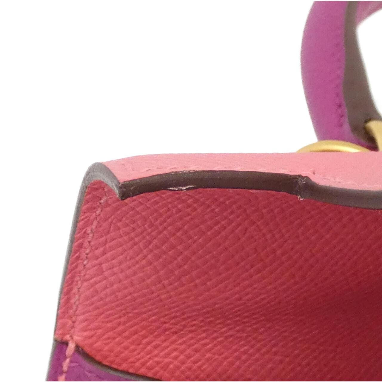 HERMES HERMÈS Kelly Bag Epsom Purple Epsom Leather - Thumbnail 7