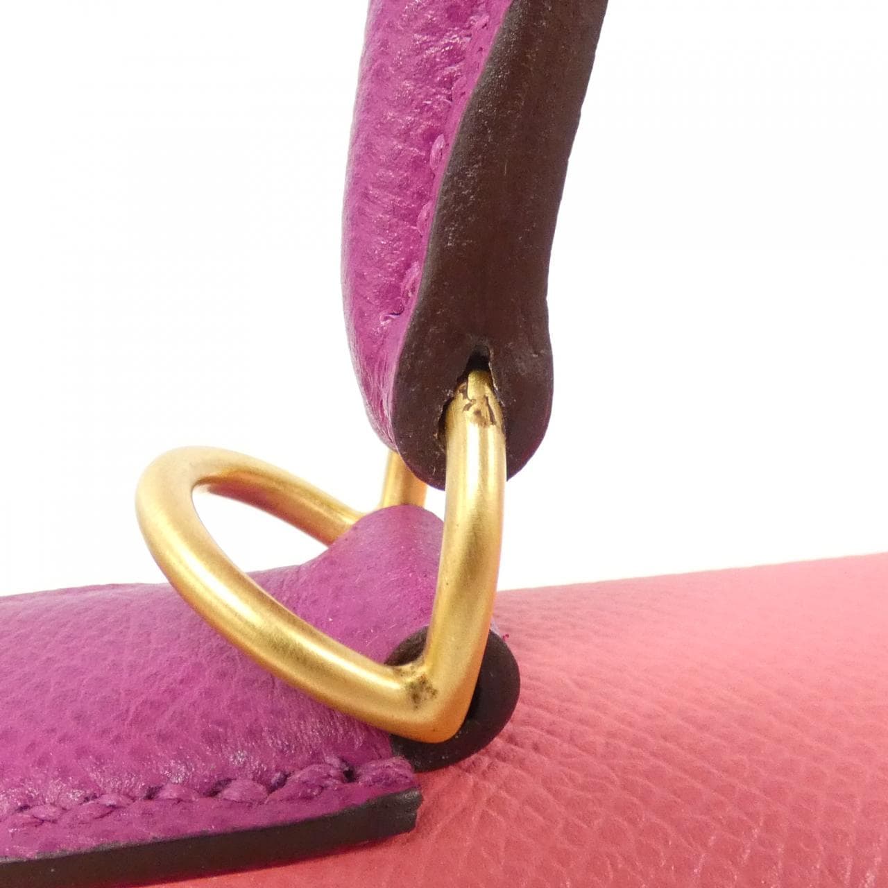 HERMES HERMÈS Kelly Bag Epsom Purple Epsom Leather - Thumbnail 8