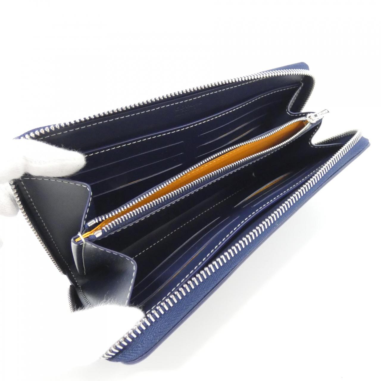 GOYARD APM ZIP GM Wallet Canvas 5