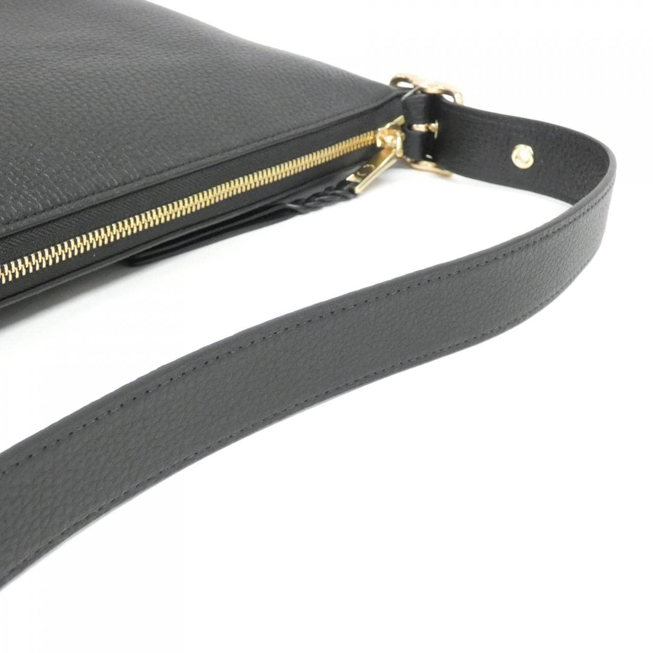 COACH C2818 Shoulder Bag Leather Black Leather - Thumbnail 5