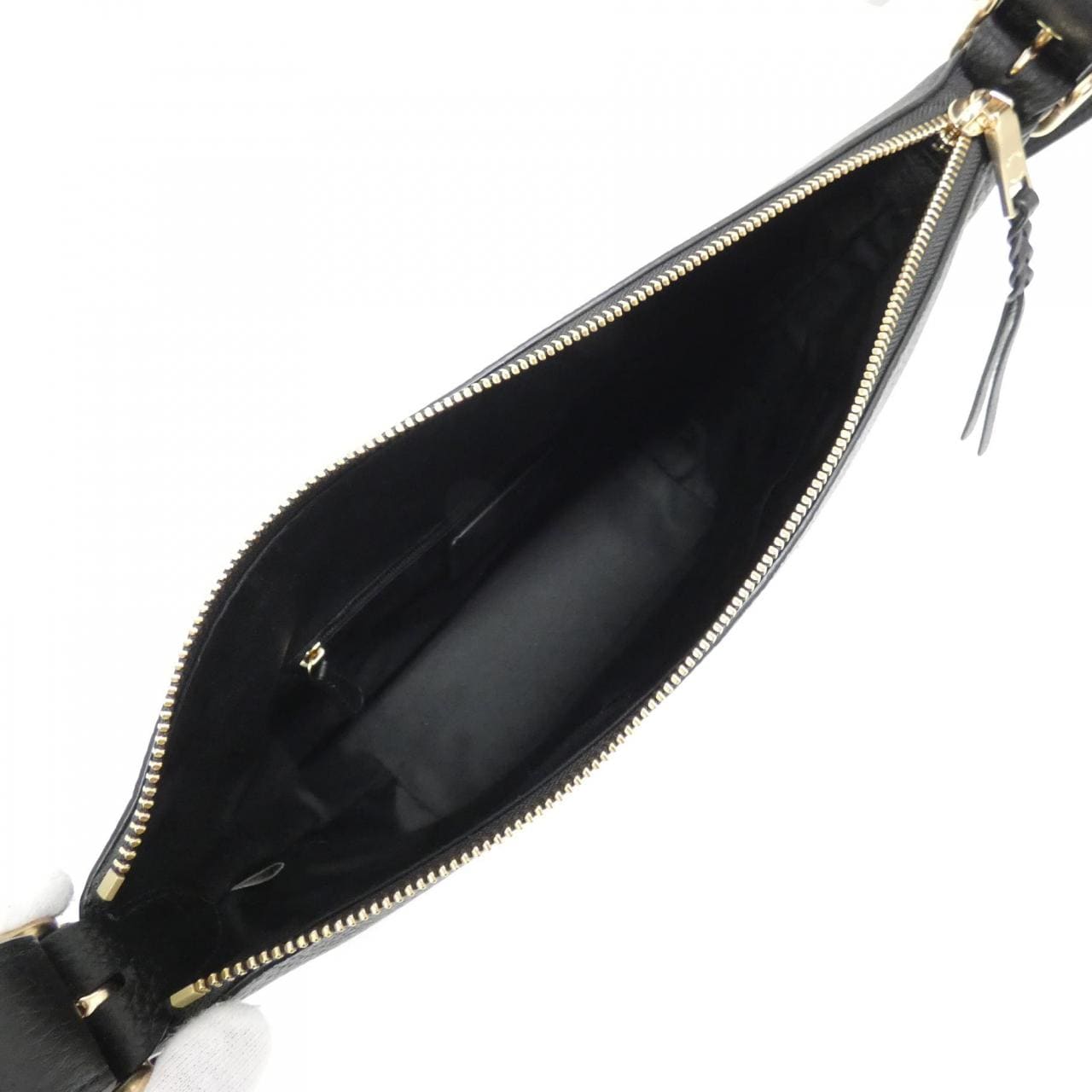 COACH C2818 Shoulder Bag Leather Black Leather - Thumbnail 6