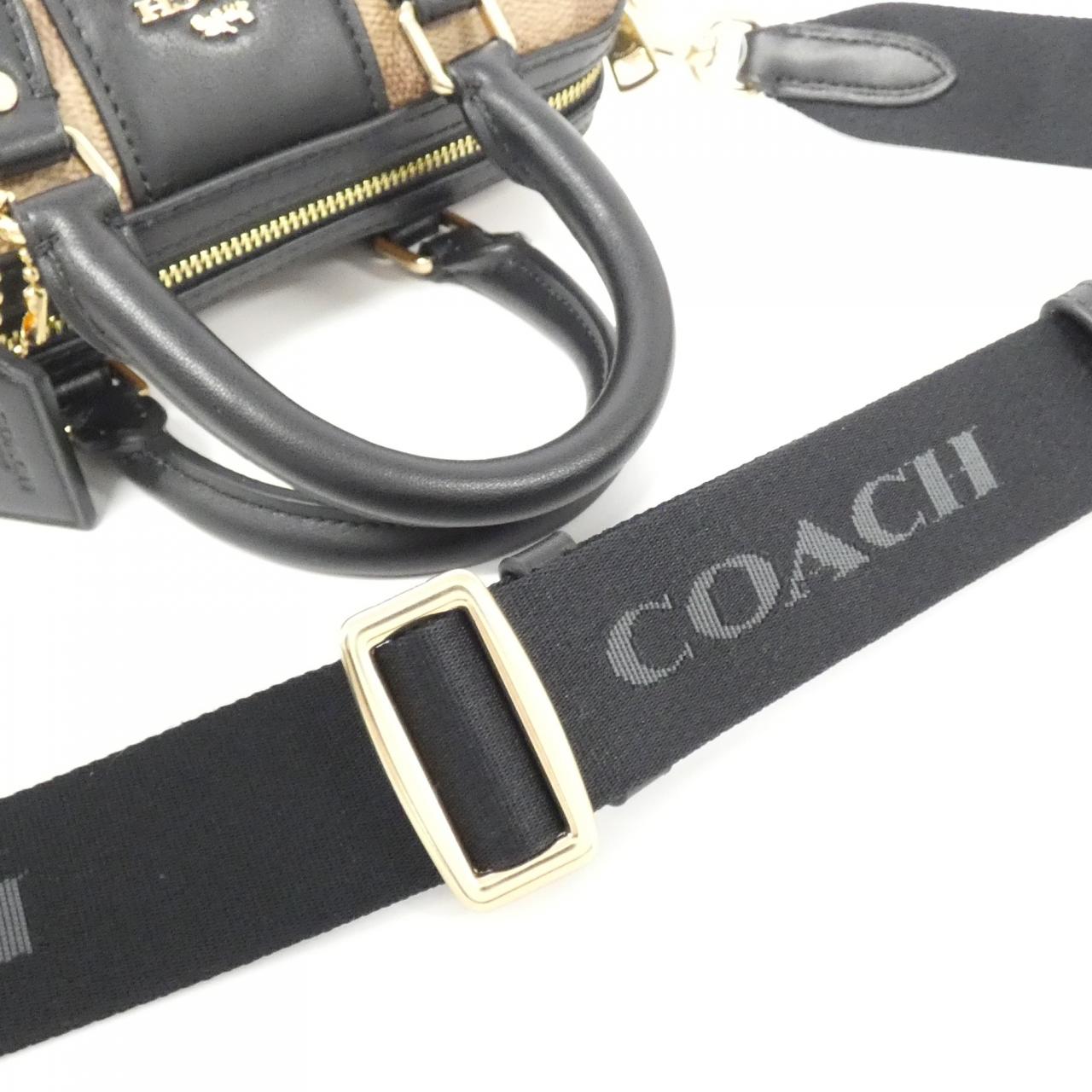 COACH CW331 Bag Canvas 黑色 帆布 新品 - 縮圖 5