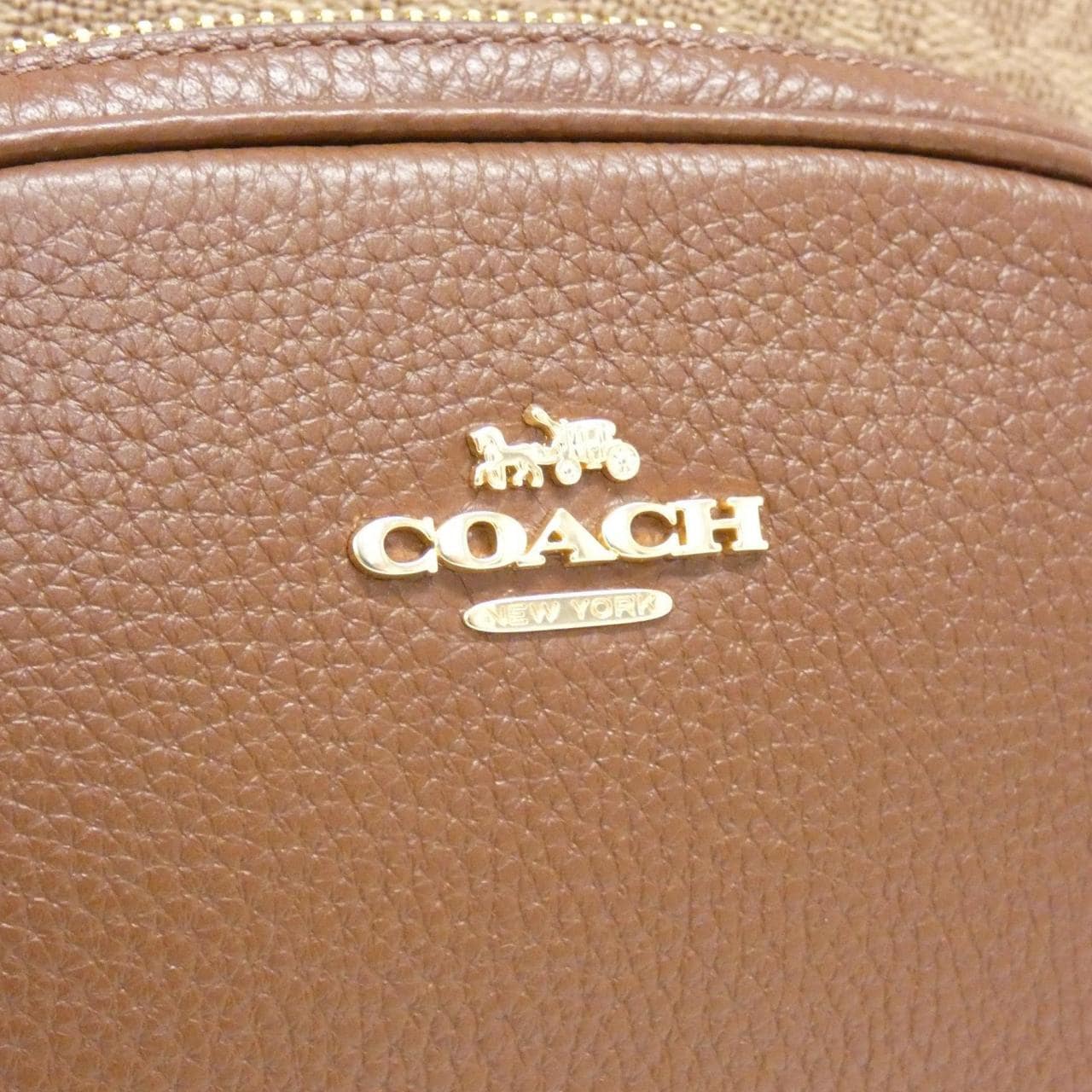 COACH CZ176 Backpack Canvas 黑色 帆布 新品 - 縮圖 4