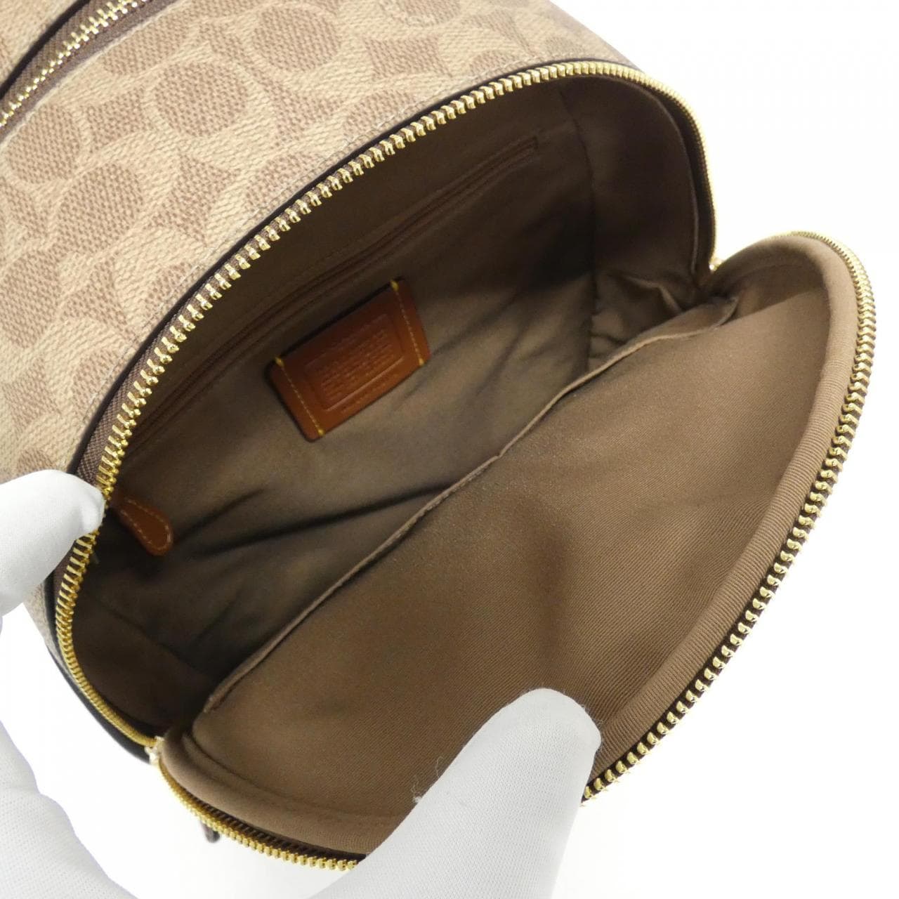 COACH CZ176 Backpack Canvas 黑色 帆布 新品 - 縮圖 6