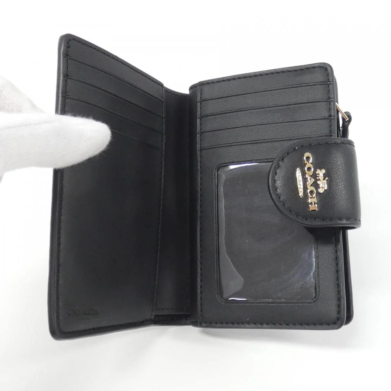 COACH CW786 Wallet Canvas Canvas New - Thumbnail 4