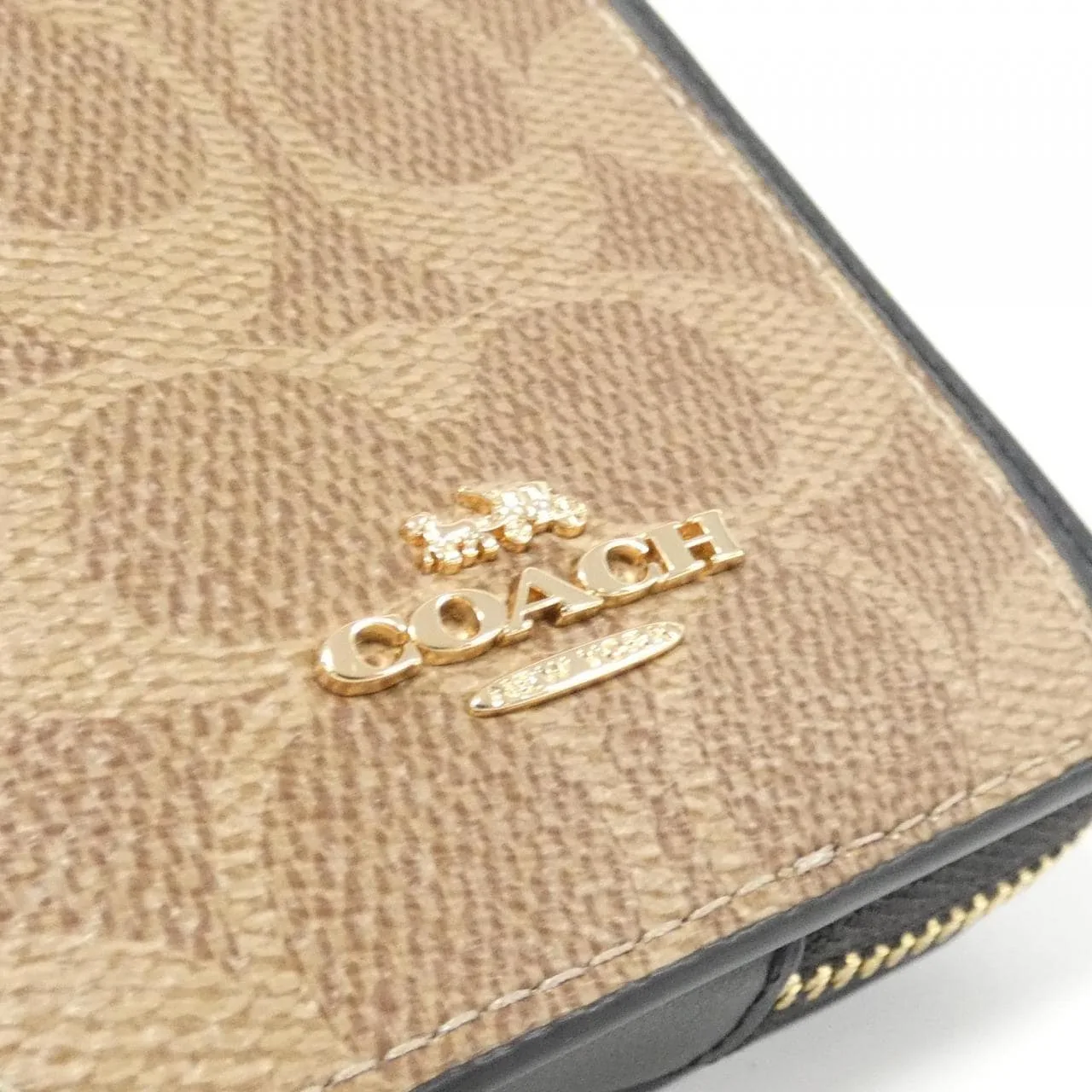 COACH CW883 Card Case Canvas Canvas New - Thumbnail 3