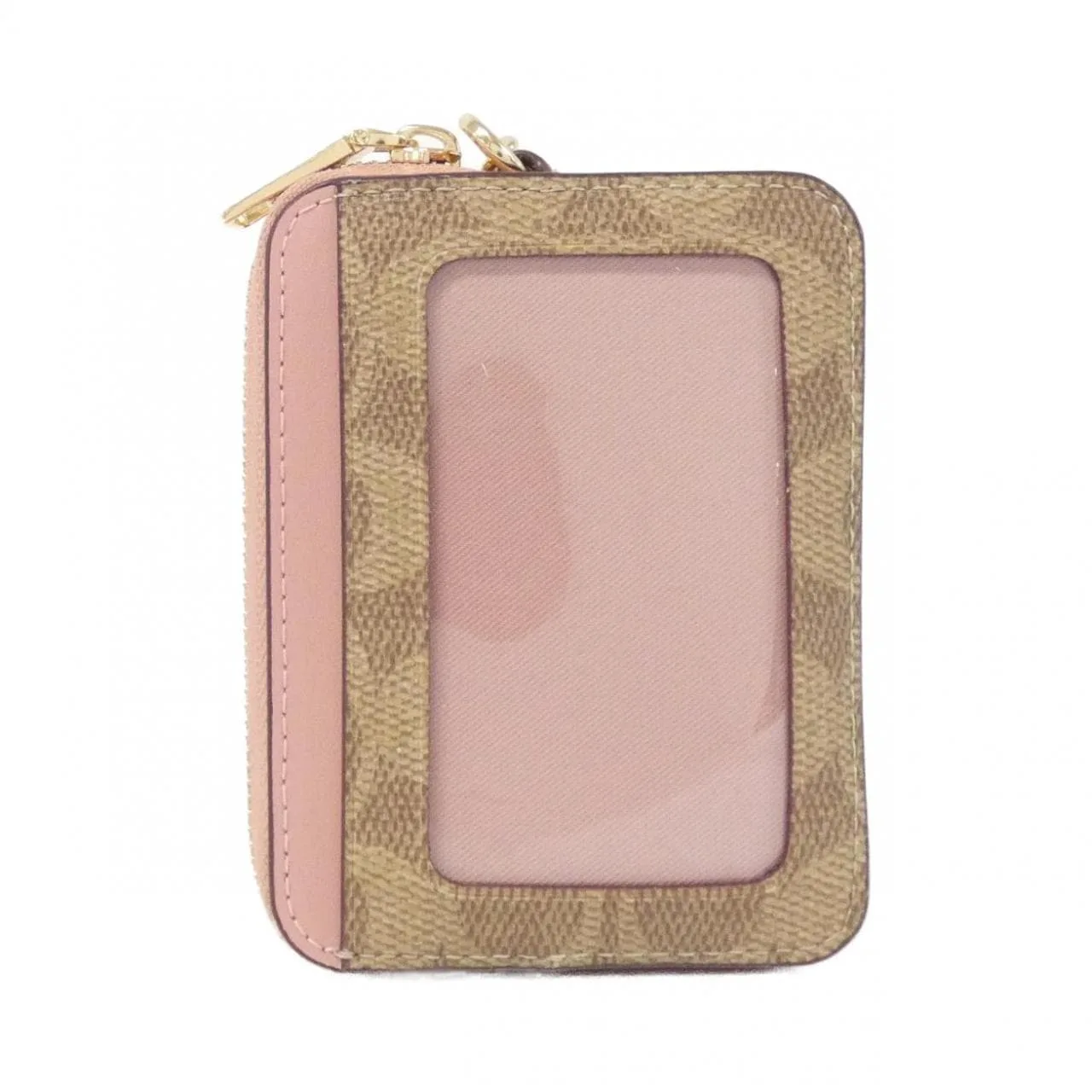 COACH CW883 Card Case Canvas Canvas New - Thumbnail 2