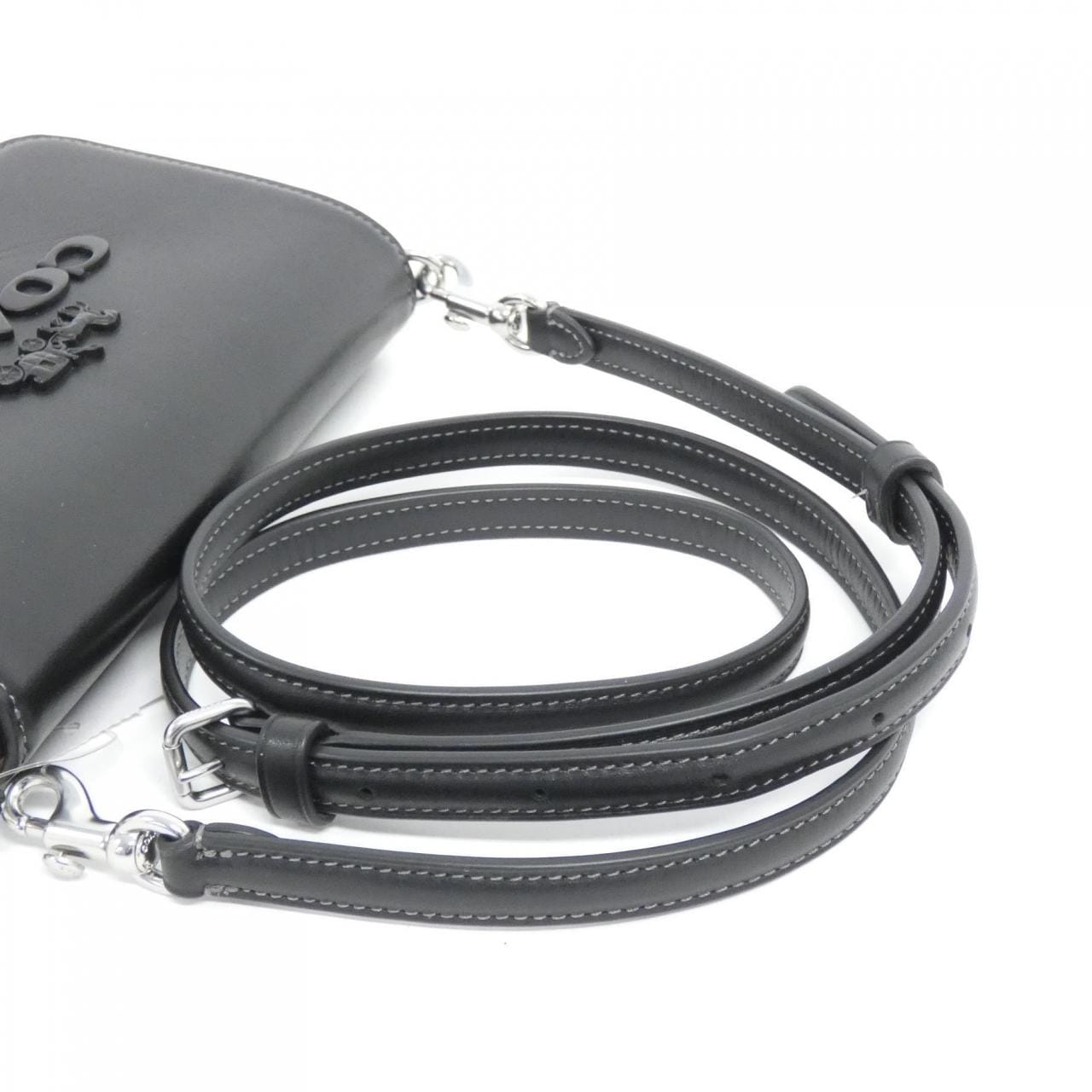 COACH CT778 Shoulder Bag 黑色 新品 - 縮圖 4