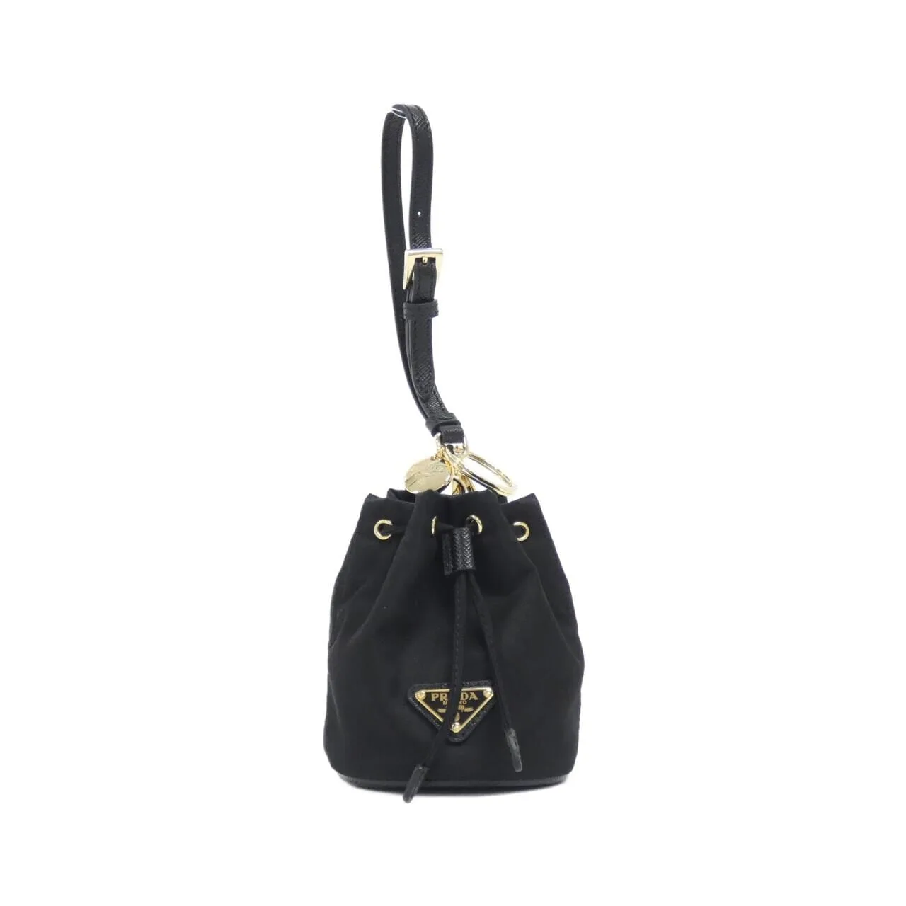 PRADA 1TT202 Key Case Black