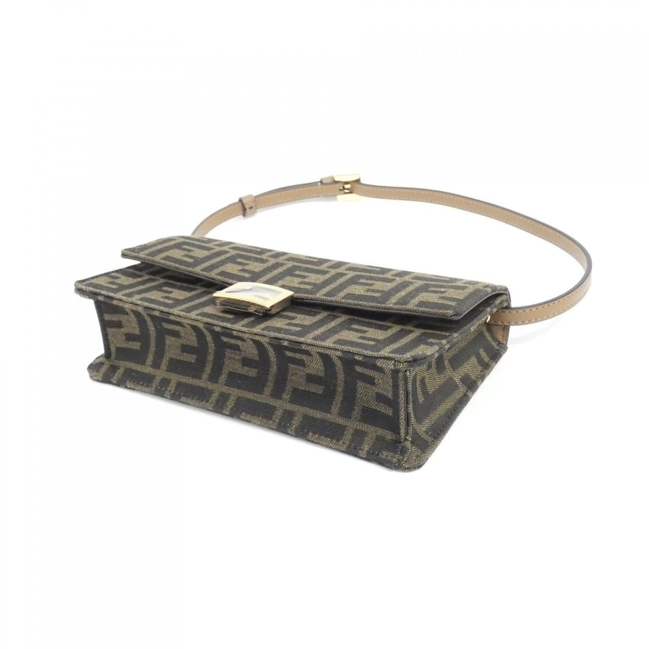 FENDI 8M0498 A98P Wallet Canvas 3