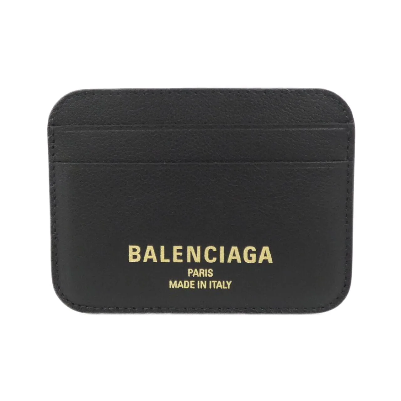 BALENCIAGA 810899 2ABGH Card Case Black
