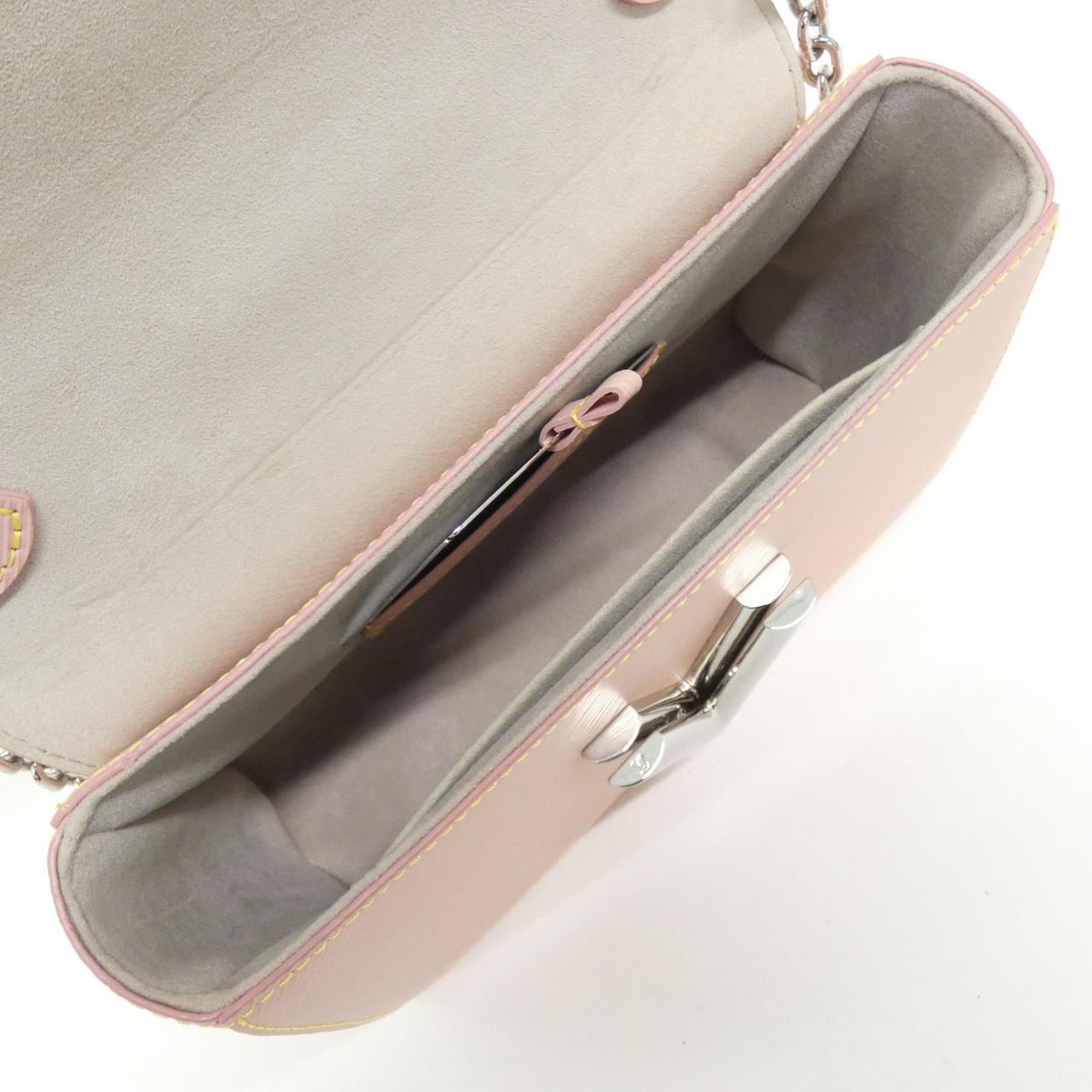 LOUIS VUITTON Twist M50380 Shoulder Bag Epi 黑色 Epi 中古品A - 縮圖 7