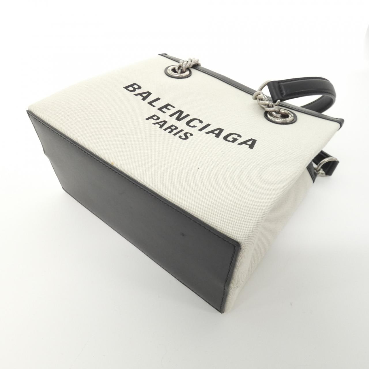 BALENCIAGA 759941 2AAOK Tote Canvas Black Canvas Rank A - Thumbnail 3