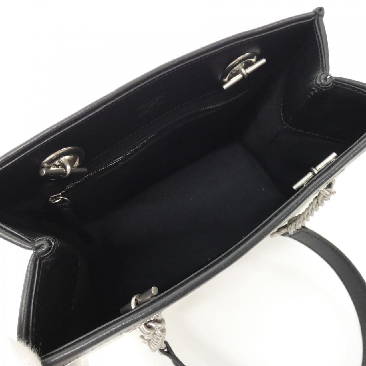 BALENCIAGA 759941 2AAOK Tote Canvas Black Canvas Rank A - Thumbnail 7