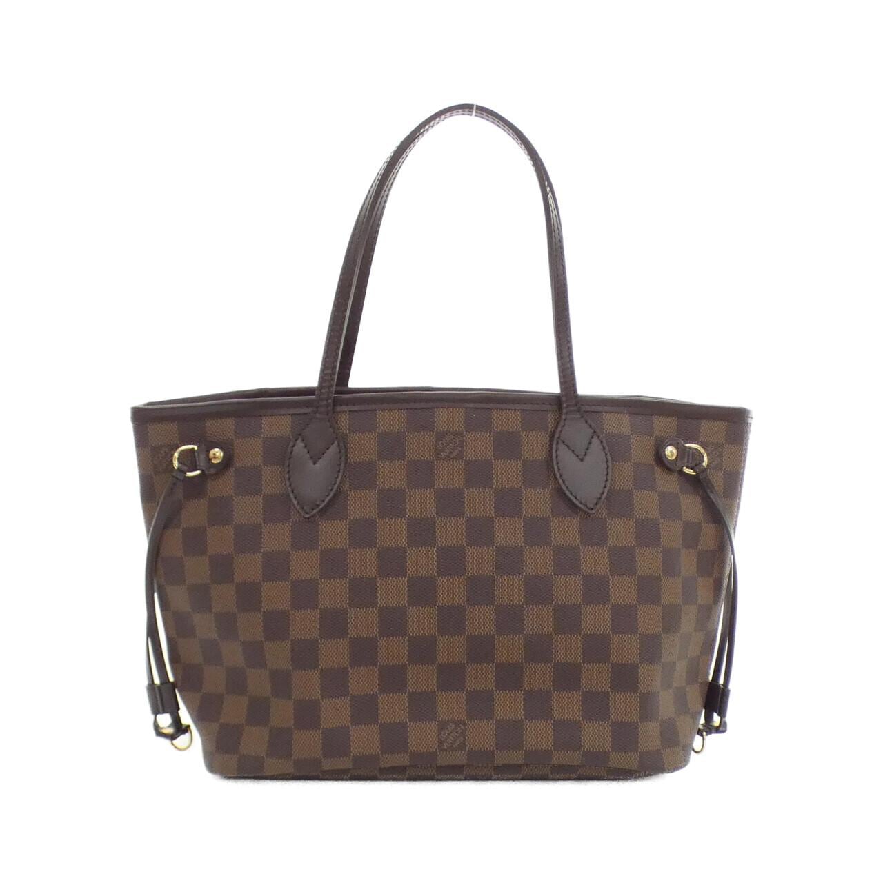 LOUIS VUITTON Neverfull N51109 Bag Damier Black