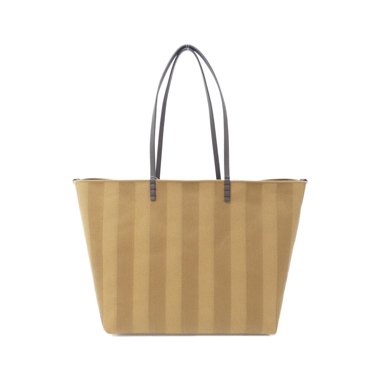 FENDI Sunshine Shopper 8BH425 AS7S Handbag Canvas Black