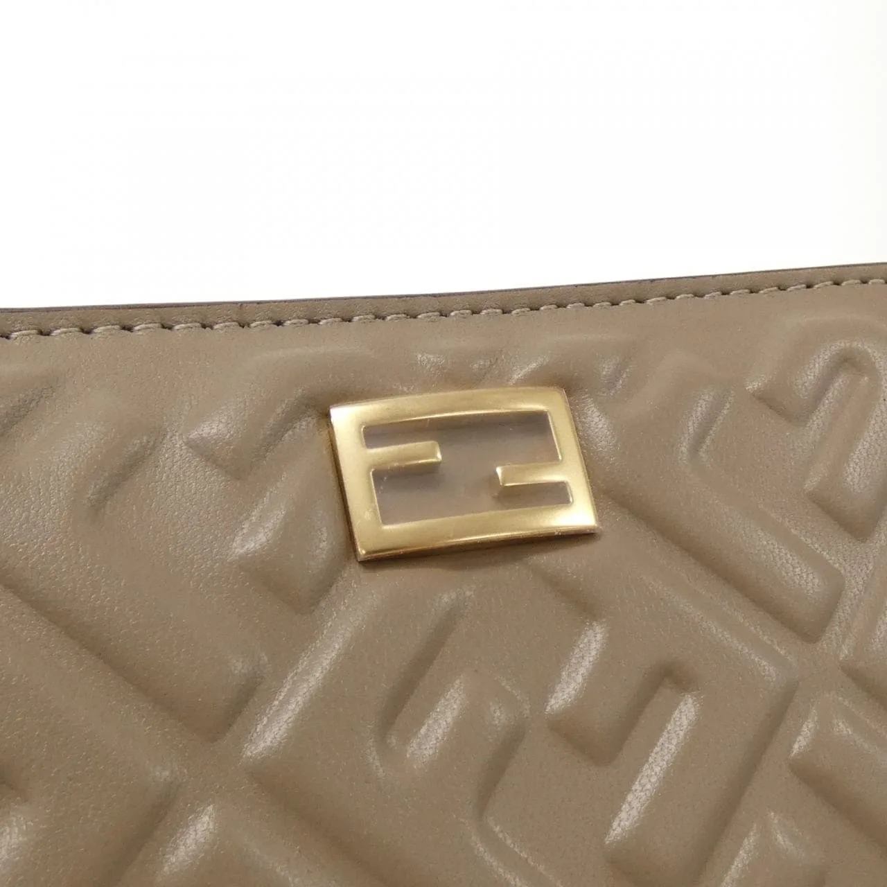 FENDI Baguette 8M0506 AAJD Wallet Leather Black Leather New - Thumbnail 3