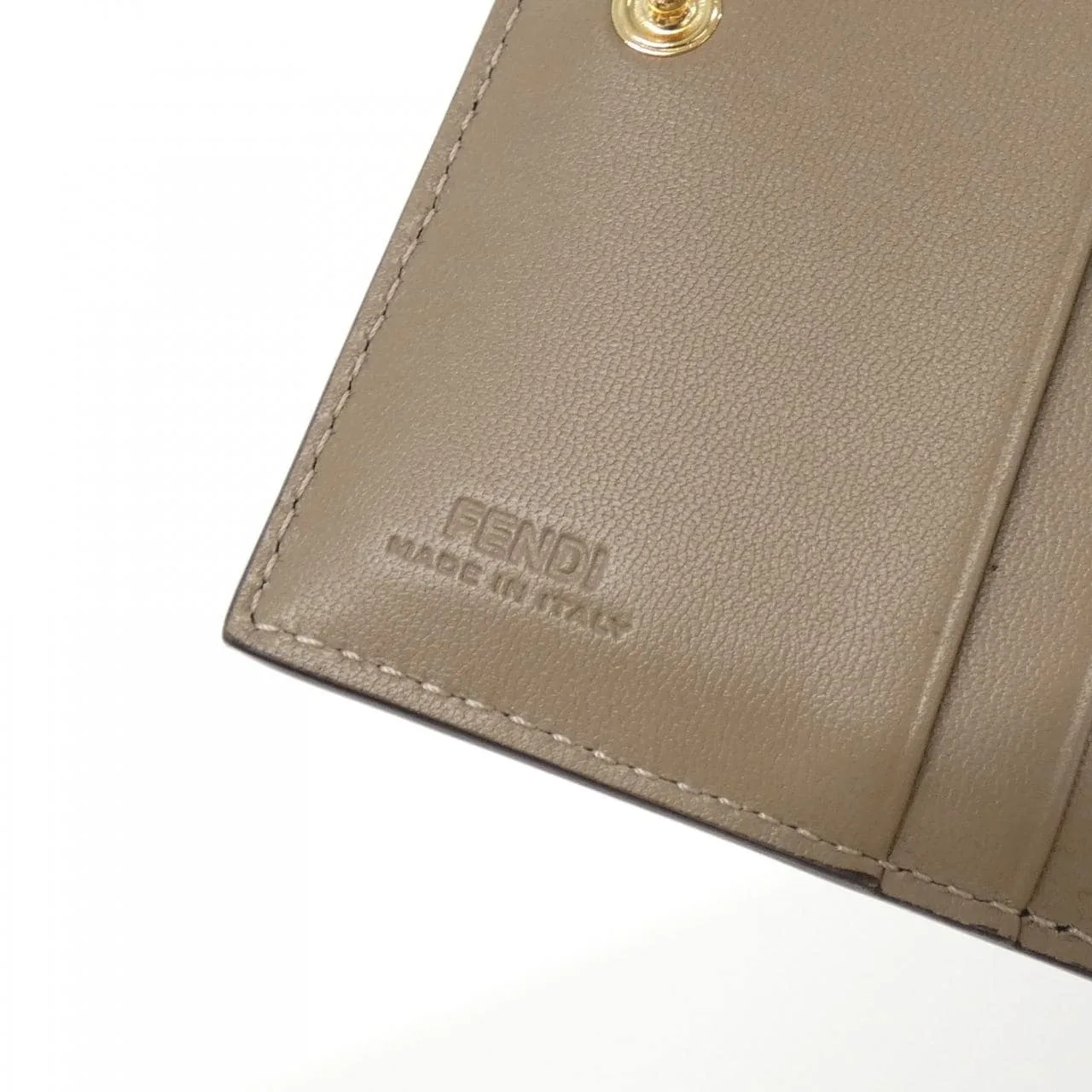 FENDI Baguette 8M0506 AAJD Wallet Leather Black Leather New - Thumbnail 5